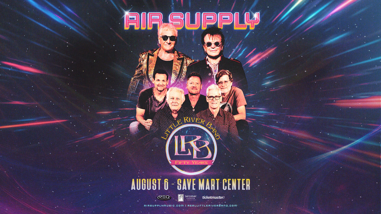 Win tickets to Air Supply at Save Mart Center Fresno CA