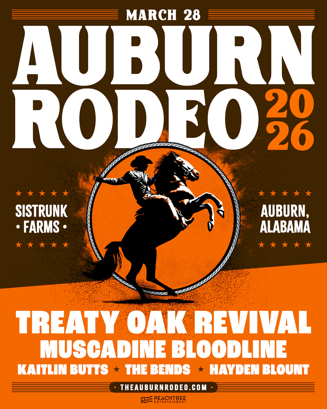Win tickets to Auburn Rodeo at Sistrunk Farms Auburn AL