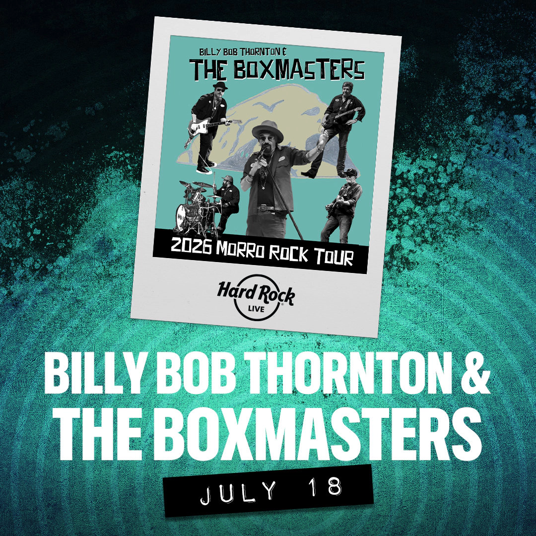 Win tickets to Billy Bob Thornton and The Boxmasters at Hard Rock Live Tulsa OK