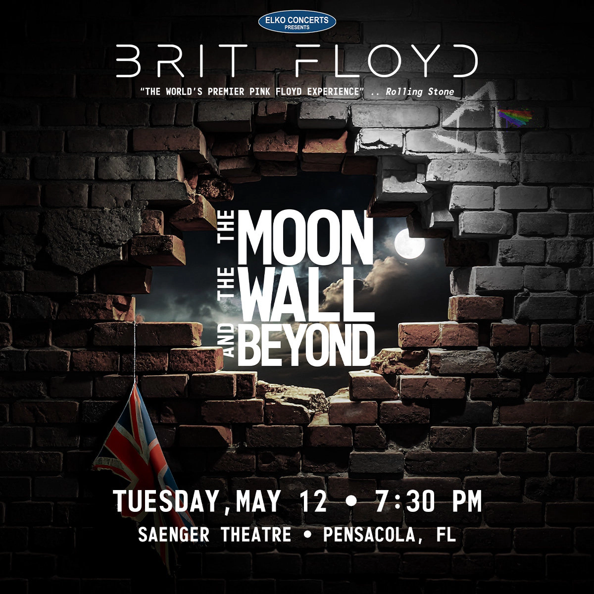 Win tickets to Brit Floyd at Saenger Theatre Pensacola FL