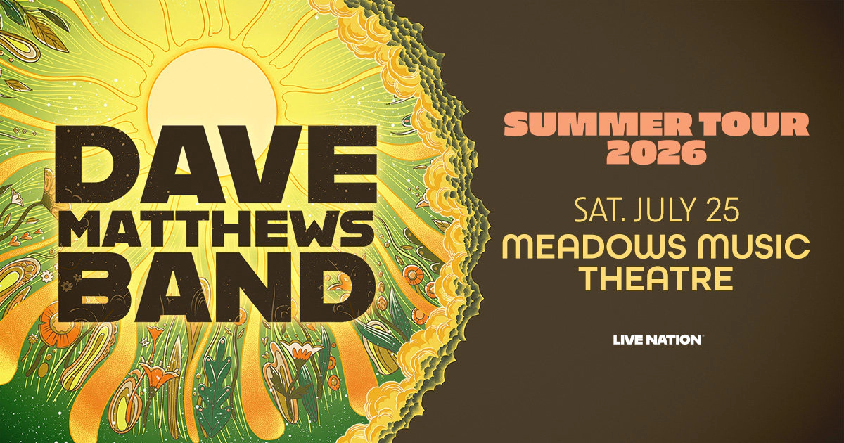 Win tickets to Dave Matthews Band at Meadows Music Theatre Hartford CT