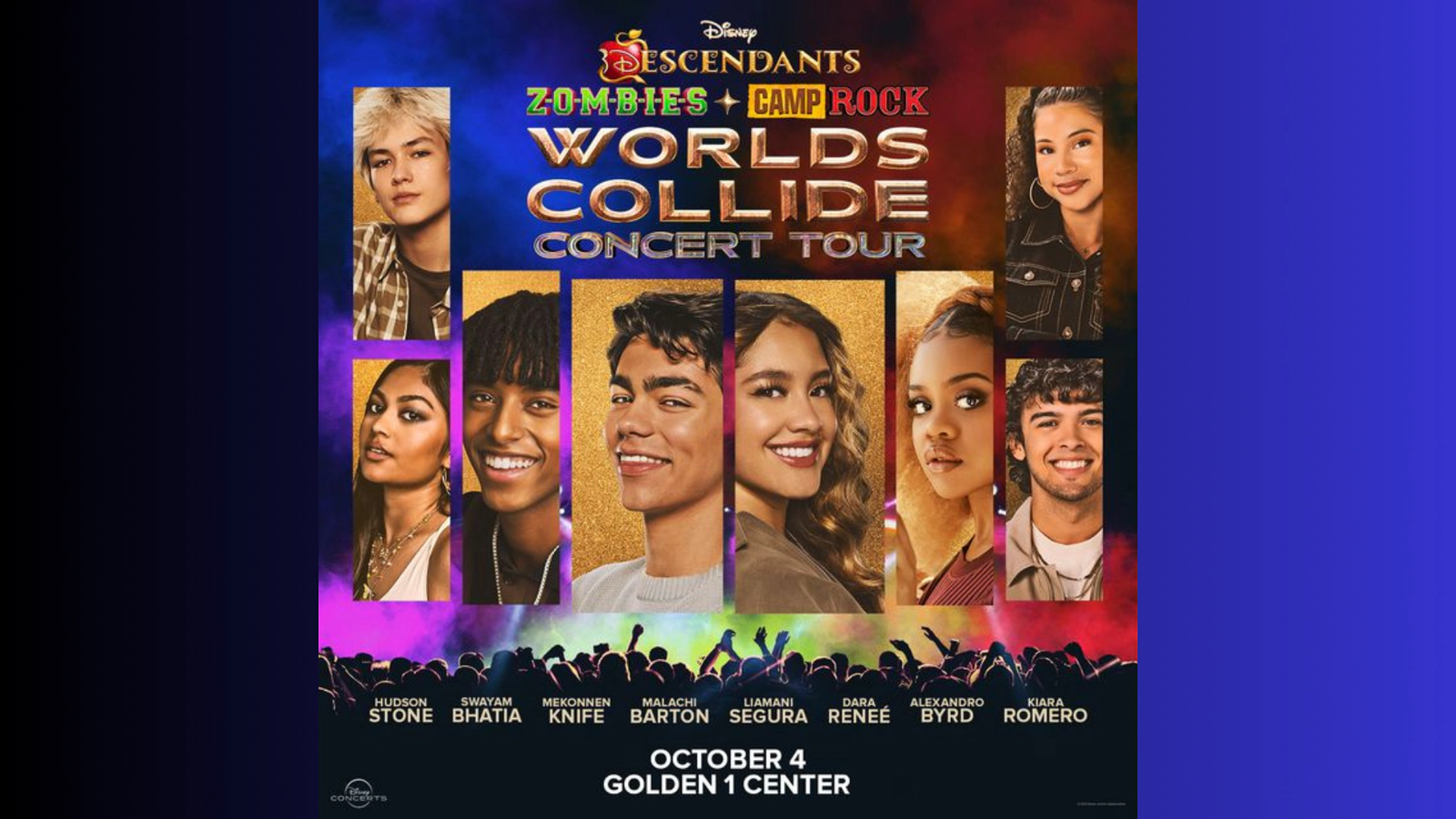 Win tickets to Disney Worlds Collide Concert Tour at Golden 1 Center Sacramento CA