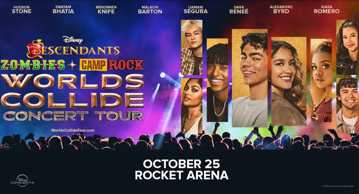 Win tickets to Disney Worlds Collide Concert Tour at Rocket Arena Cleveland OH