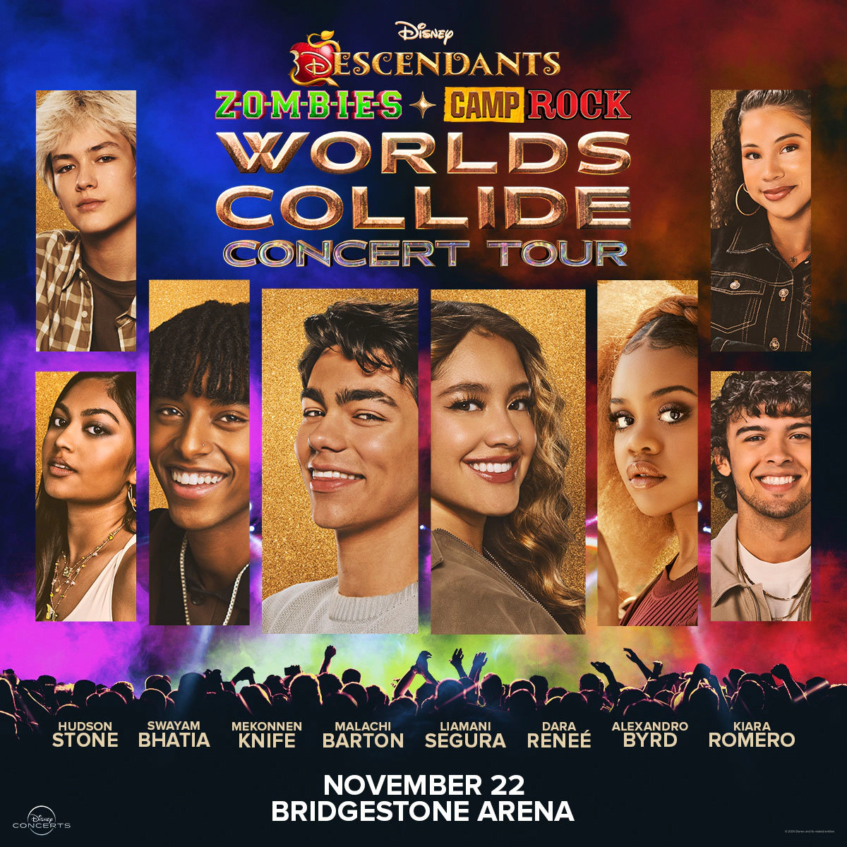 Win tickets to Disney Worlds Collide Concert Tour at Bridgestone Arena Nashville TN