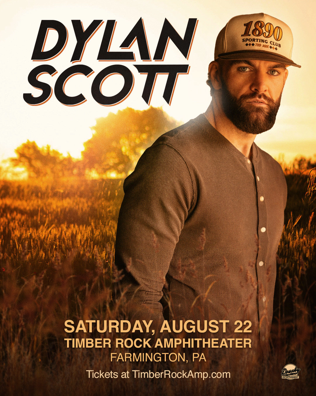 Win tickets to Dylan Scott at Timber Rock Amphitheater Farmington PA