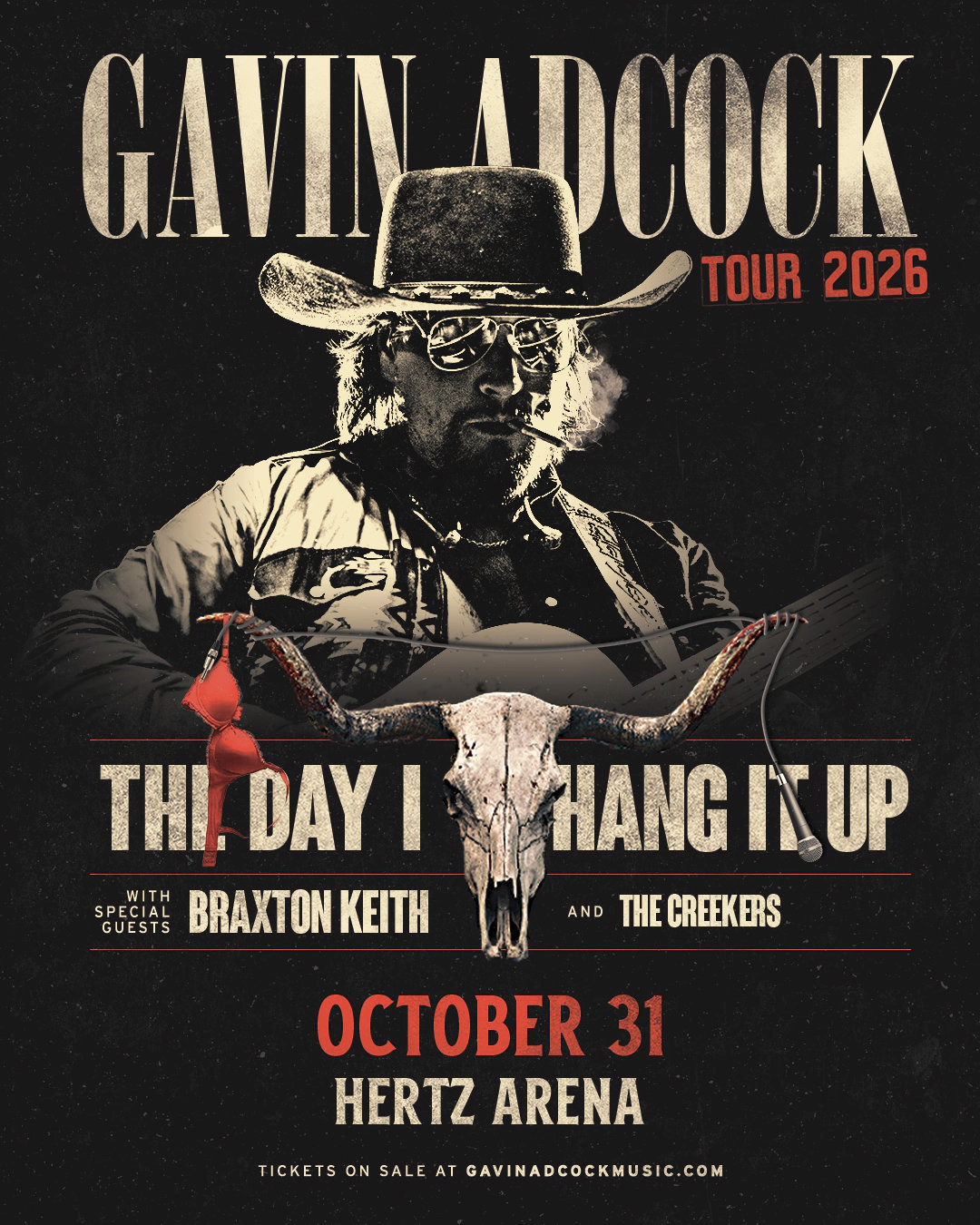 Win tickets to Gavin Adcock at Hertz Arena Estero FL