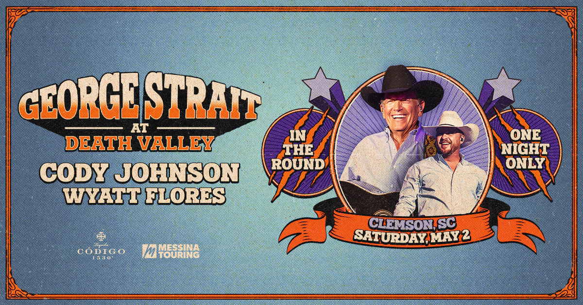 Win tickets to George Strait at Death Valley Clemson SC