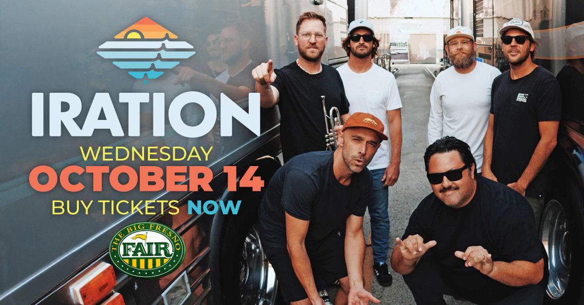 Win tickets to Iration at Big Fresno Fair Fresno CA