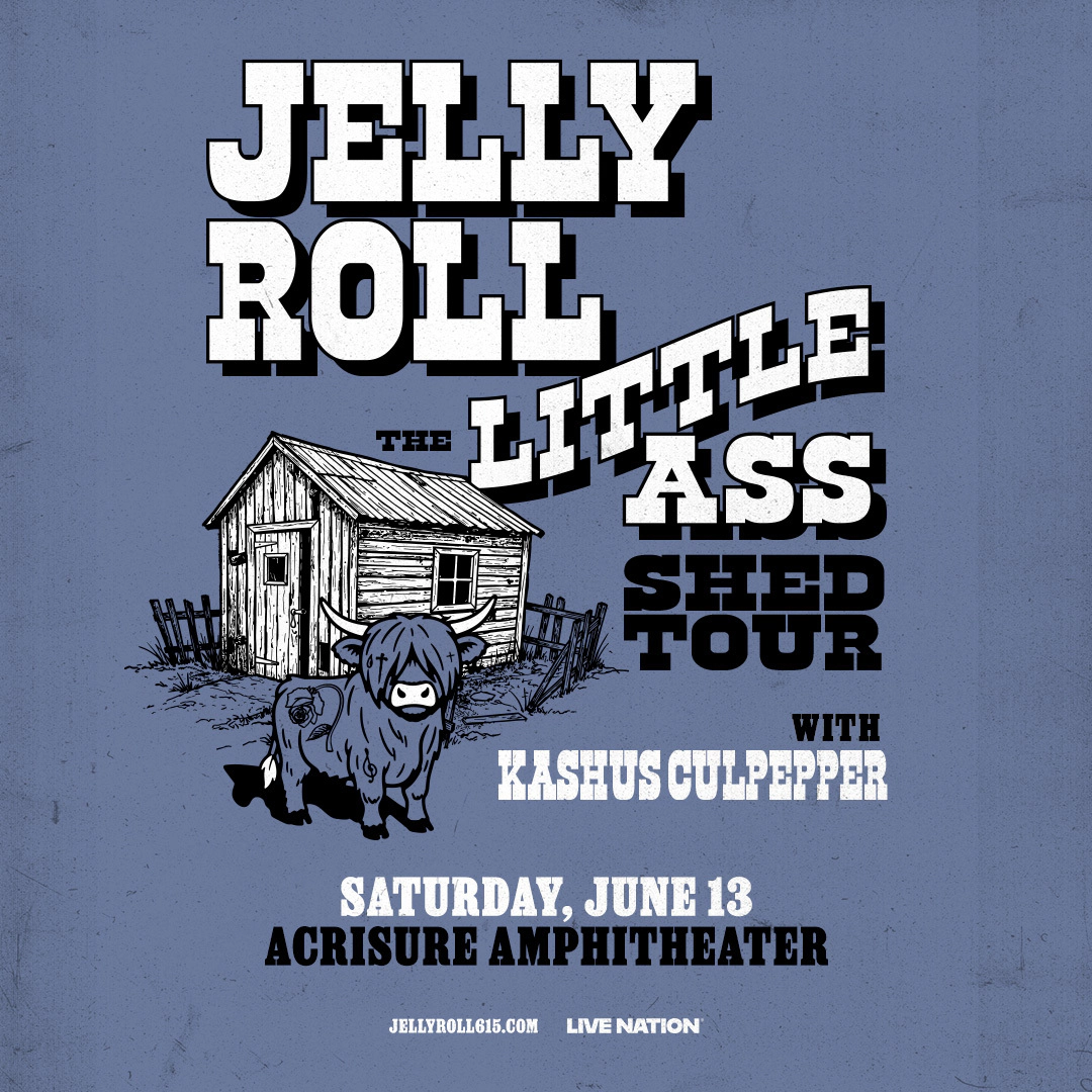 Win tickets to Jelly Roll at Acrisure Amphitheater Grand Rapids MI