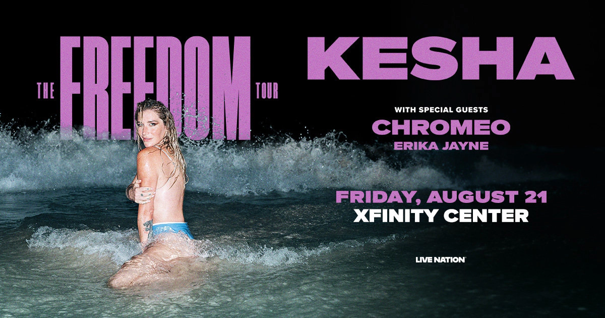 Win tickets to Kesha at Xfinity Center Mansfield MA