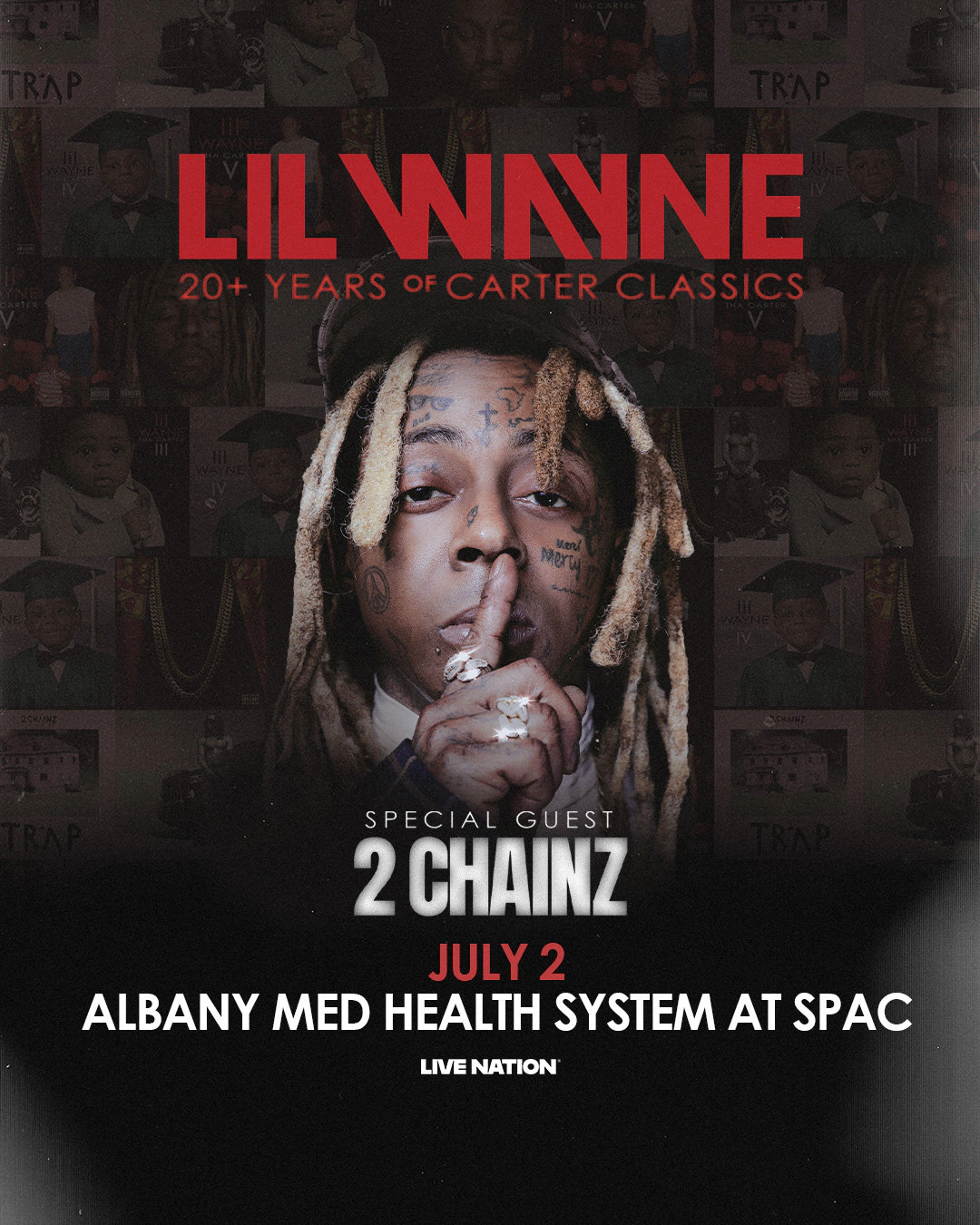 Win tickets to Lil Wayne at Albany Med Health System at SPAC Saratoga Springs NY