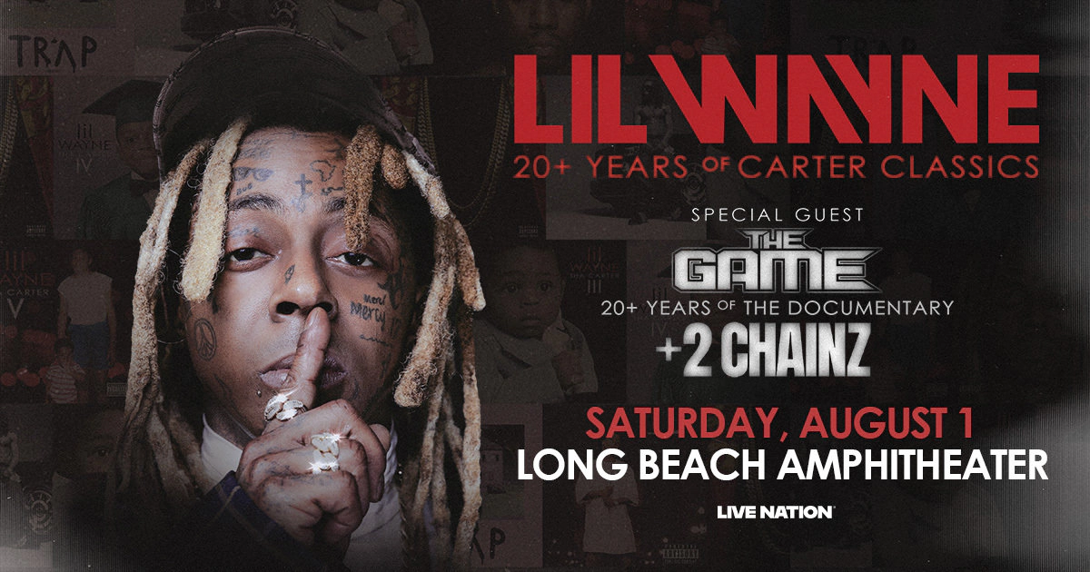 Win tickets to Lil Wayne at Long Beach Amphitheater Long Beach CA