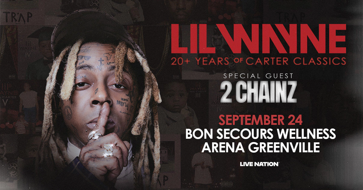 Win tickets to Lil Wayne at Bon Secours Wellness Arena Greenville SC