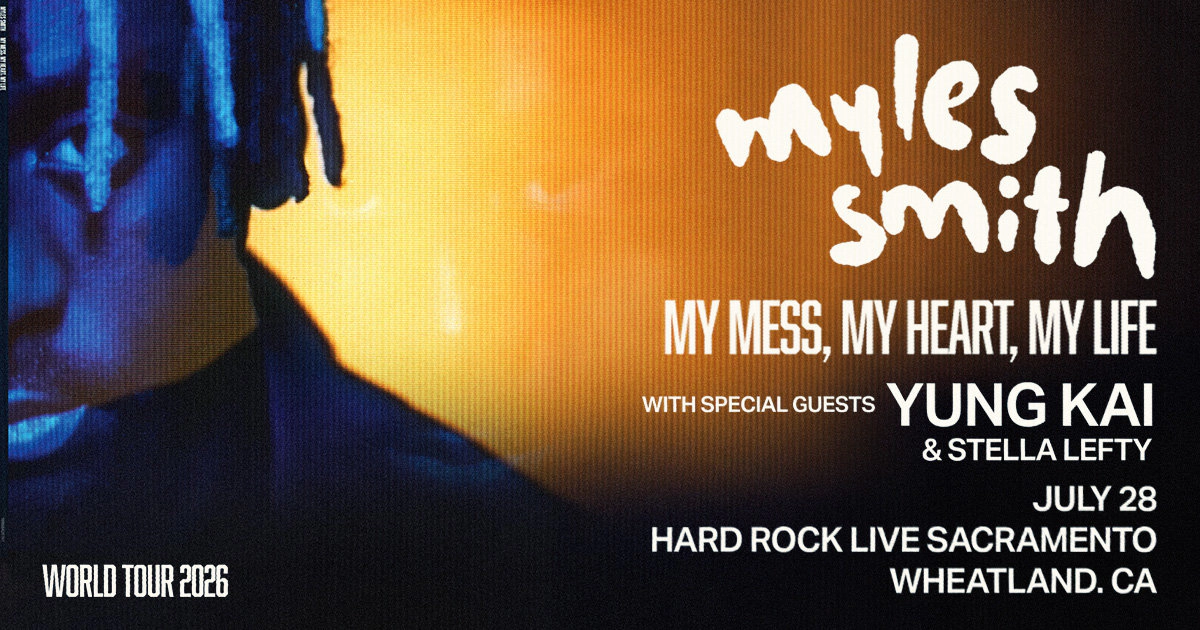 Win tickets to Myles Smith at Hard Rock Live Sacramento CA