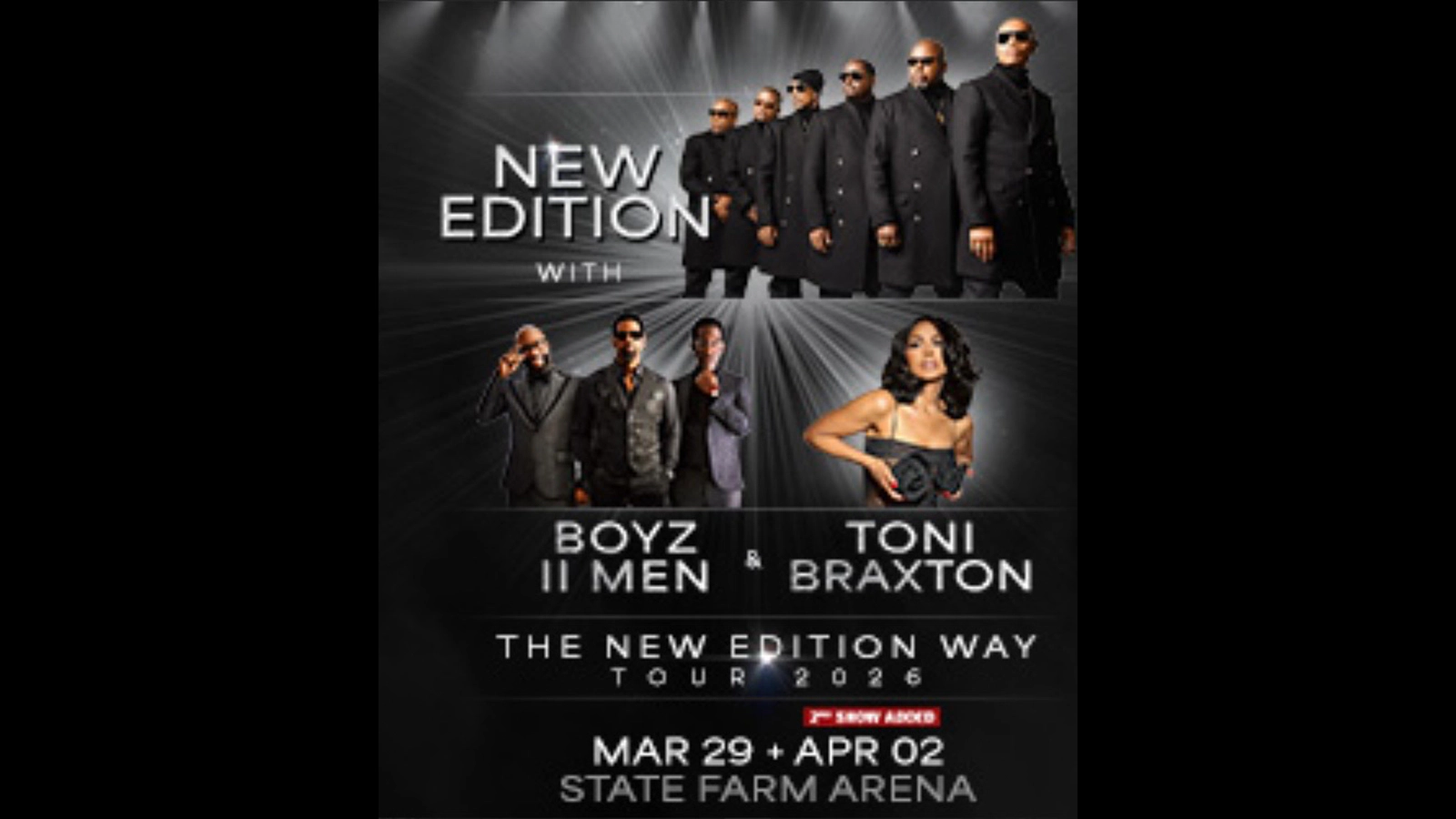 Win tickets to New Edition at State Farm Arena Atlanta GA