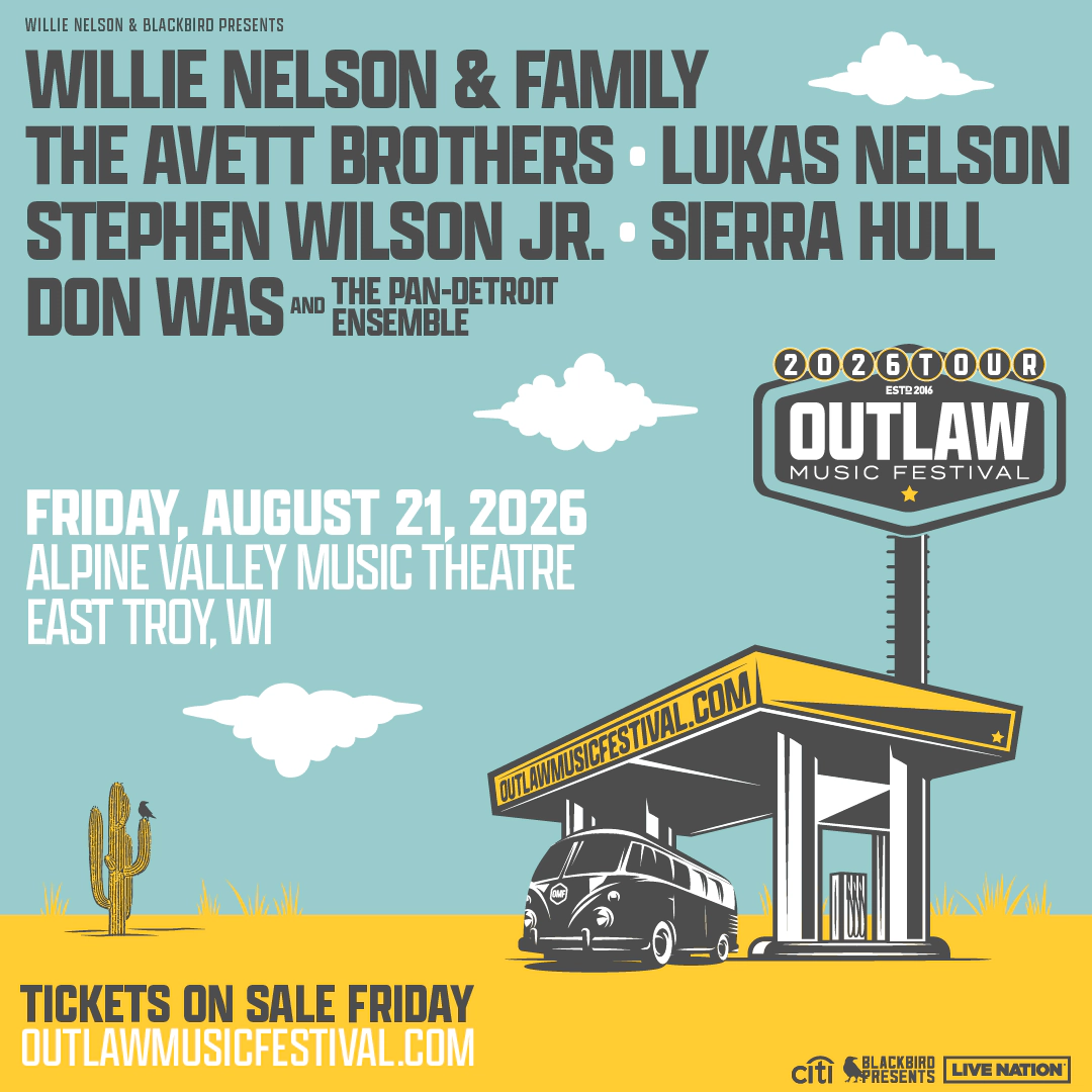 Win tickets to Outlaw Music Festival at Alpine Valley Music Theatre   East Troy WI