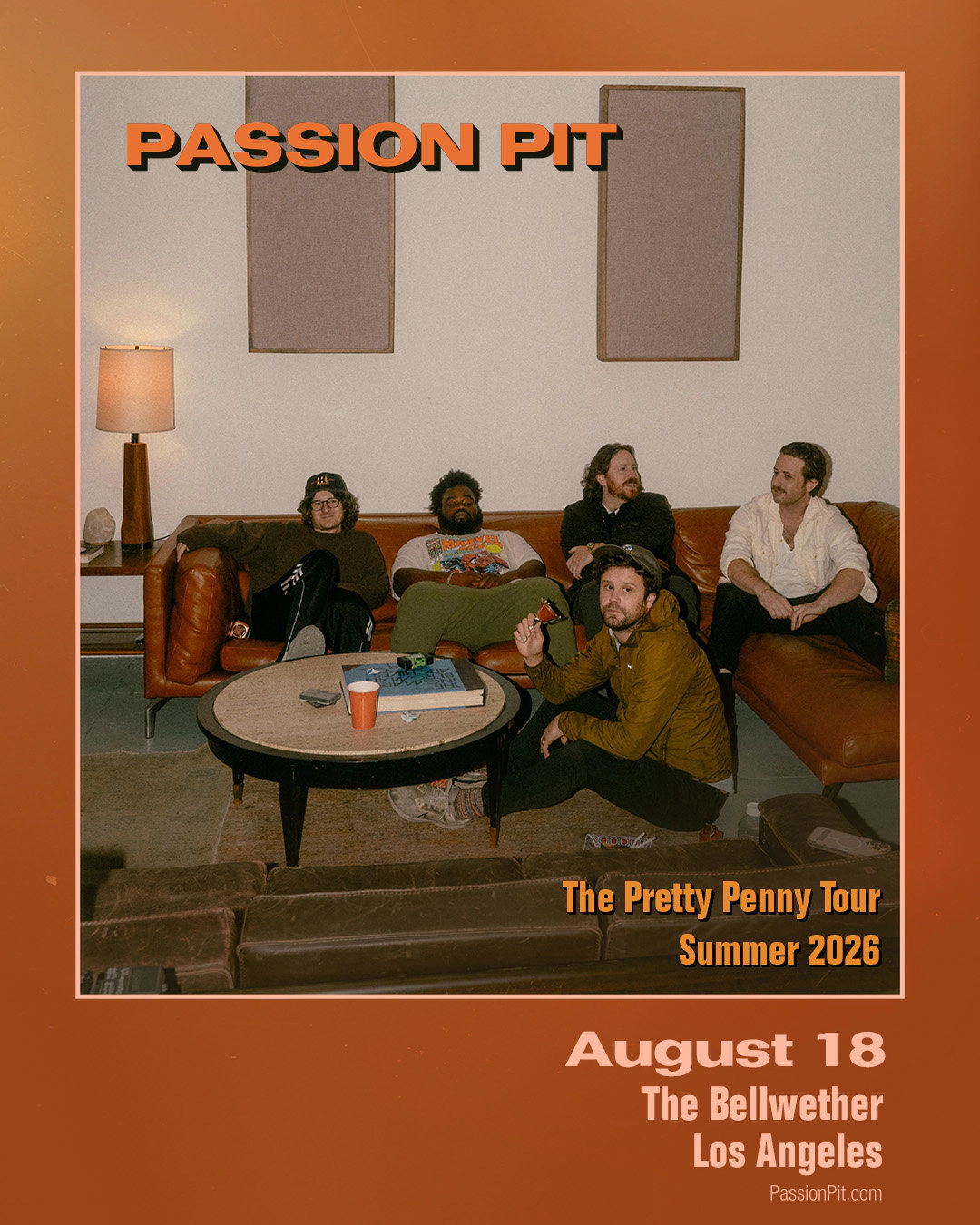 Win tickets to Passion Pit at The Bellwether Los Angeles CA