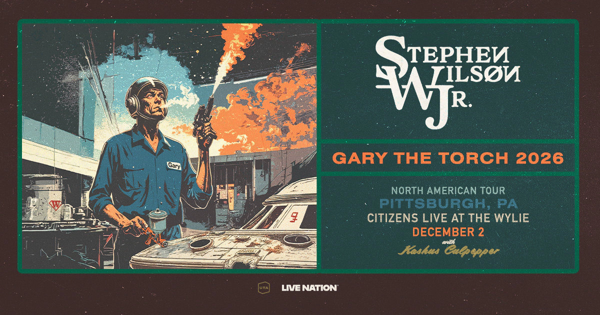 Win tickets to Stephen Wilson Jr at The Wylie Pittsburgh PA