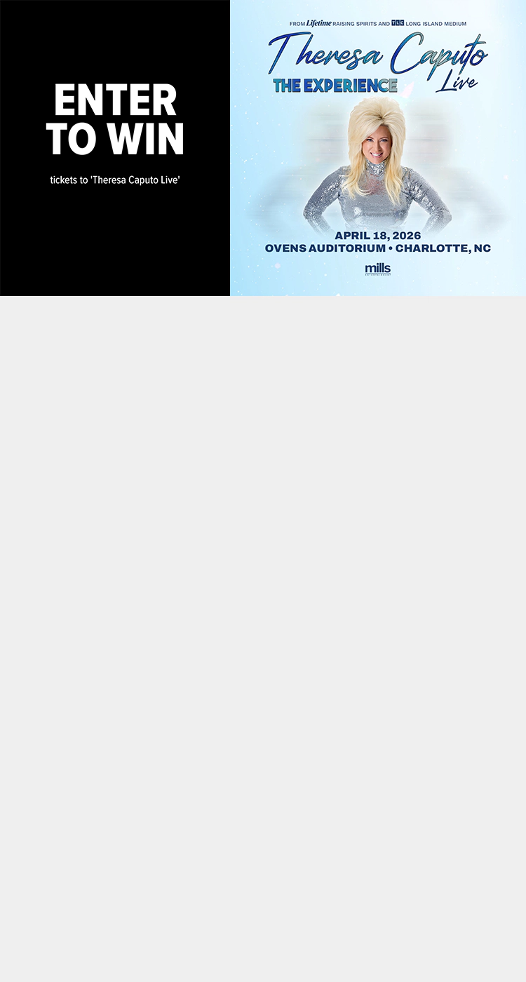 Win tickets to Theresa Caputo at Ovens Auditorium Charlotte NC