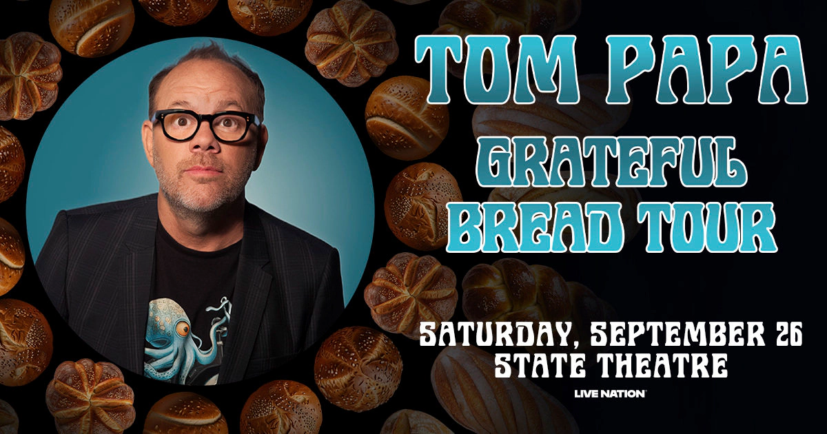 Win tickets to Tom Papa at State Theatre Minneapolis MN