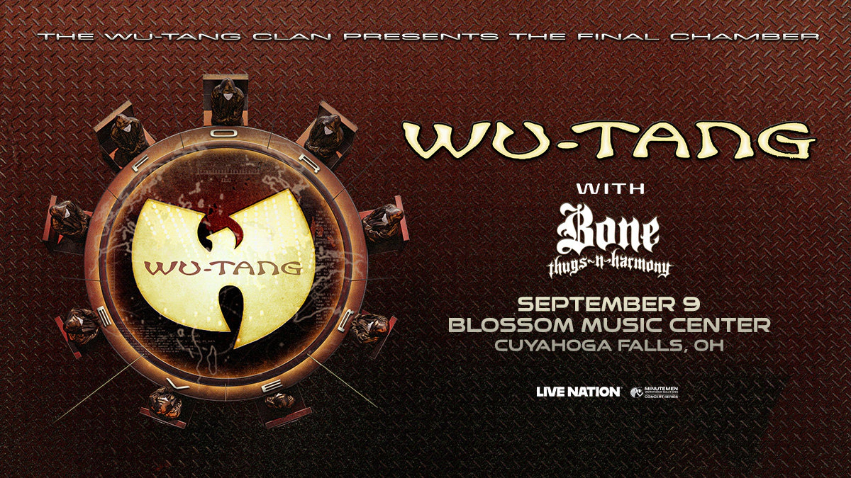Win tickets to Wu-Tang Clan at Blossom Music Center Cuyahoga Falls OH