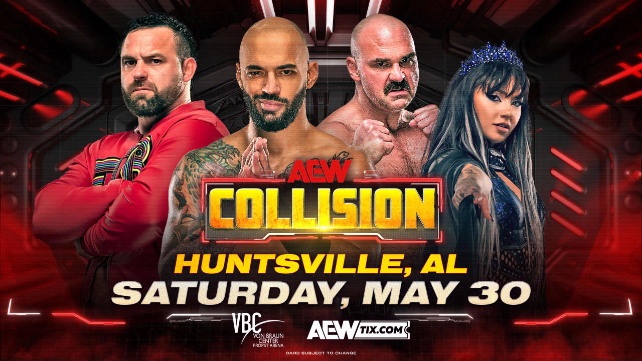Win tickets to AEW Presents Collision at The Von Braun Center Hunstville AL