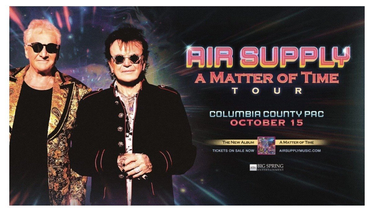Win tickets to Air Supply at Columbia County Performing Arts Center Evans GA