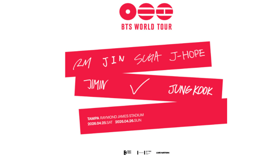 Win tickets to BTS at Raymond James Stadium Tampa FL