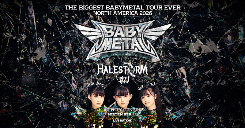 Win tickets to Babymetal at Xfinity Center Mansfield MA