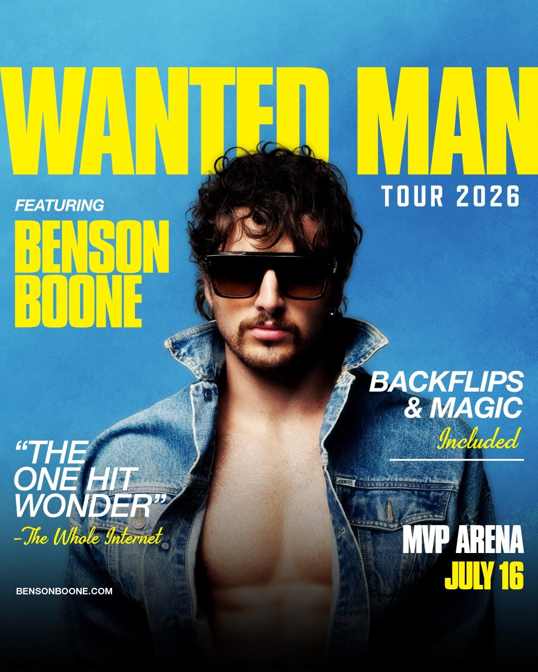 Win tickets to Benson Boone at MVP Arena Albany NY
