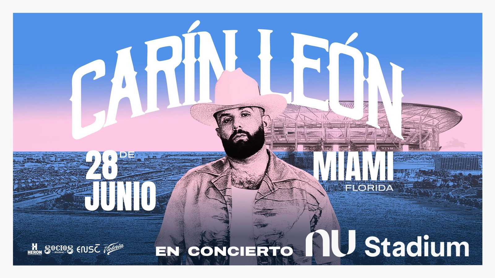 Win tickets to Carín León at Nu Stadium Miami FL