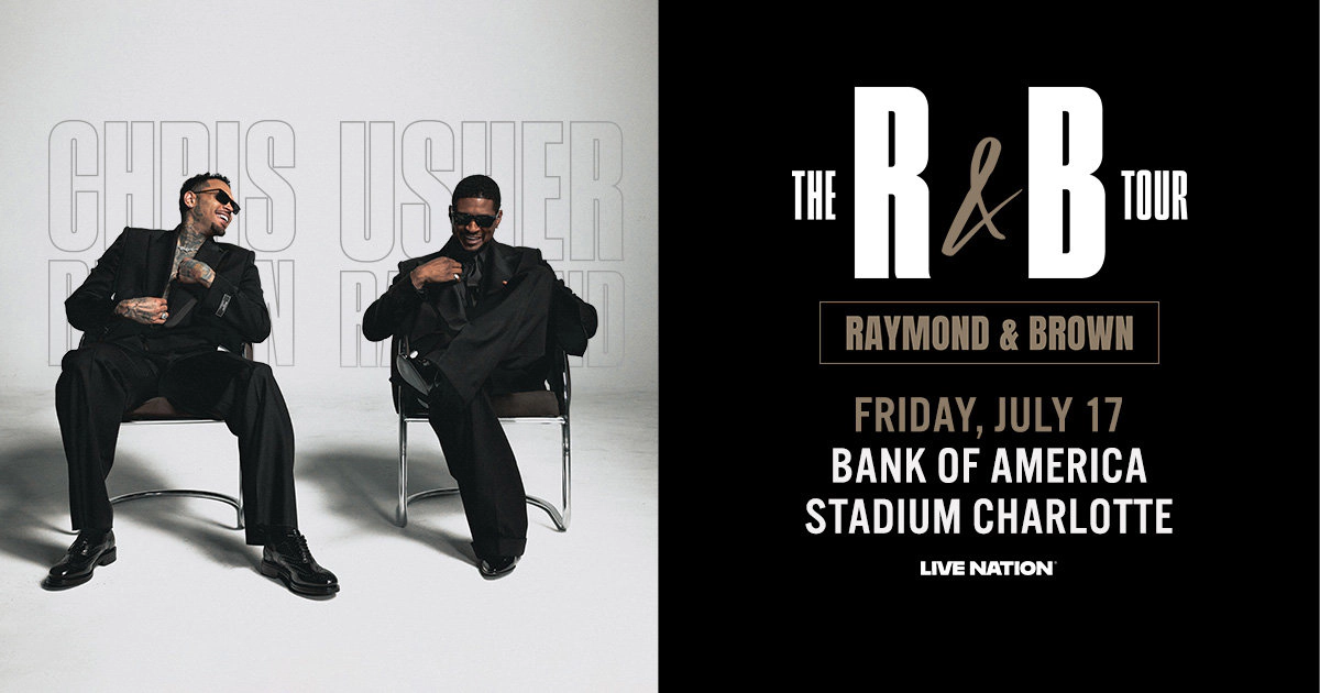 Win tickets to Chris Brown & Usher at Bank Of America Stadium Charlotte NC