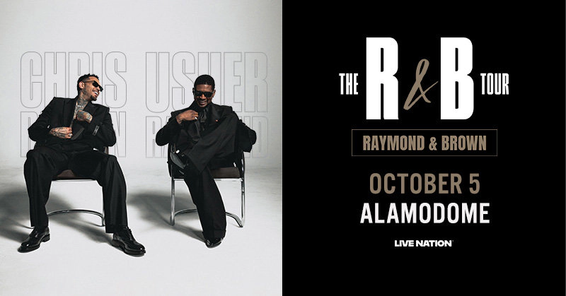 Win tickets to Chris Brown & Usher at Alamodome San Antonio TX