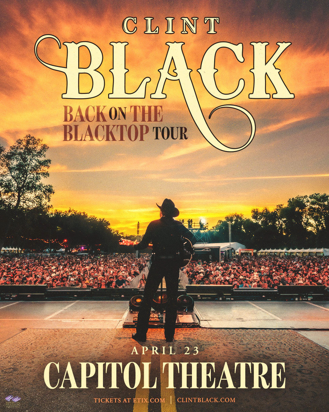 Win tickets to Clint Black at Capitol Theatre Davenport IA
