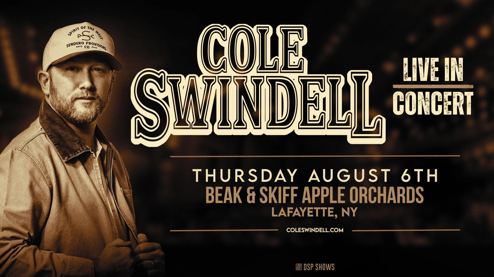 Win tickets to Cole Swindell at Beak & Skiff Lafayette NY