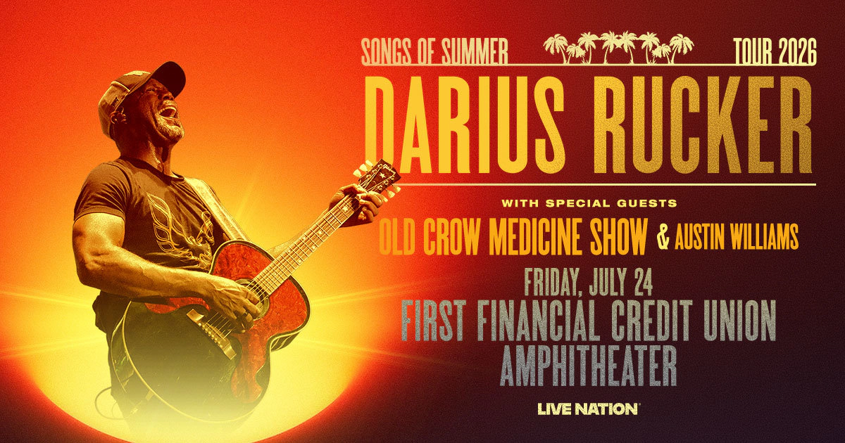 Win tickets to Darius Rucker at First Financial Credit Union Amphitheater Albuquerque NM
