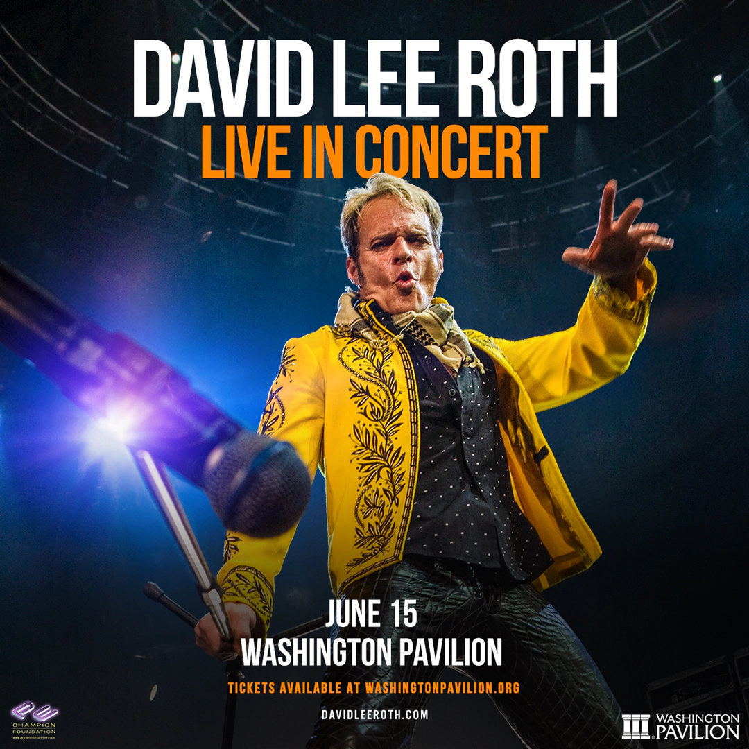 Win tickets to David Lee Roth at Washington Pavilion Sioux Falls SD