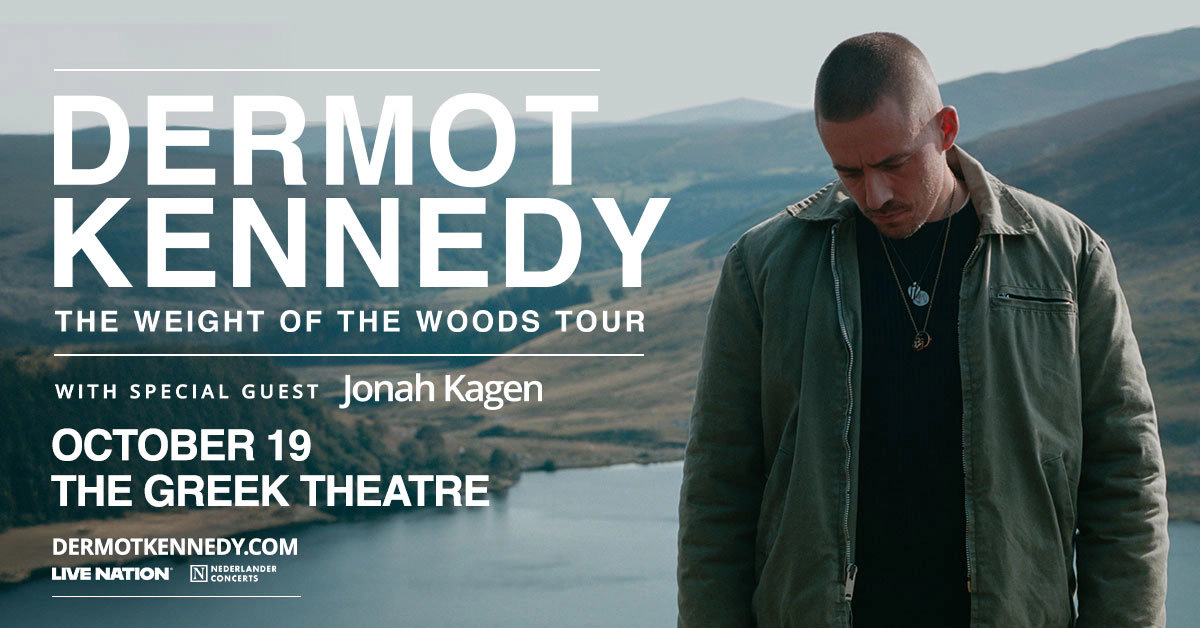 Win tickets to Dermot Kennedy at The Greek Theatre Los Angeles CA