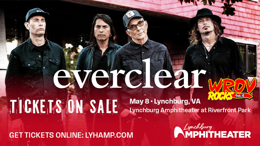 Win tickets to Everclear at Lynchburg Amphitheater Lynchburg VA