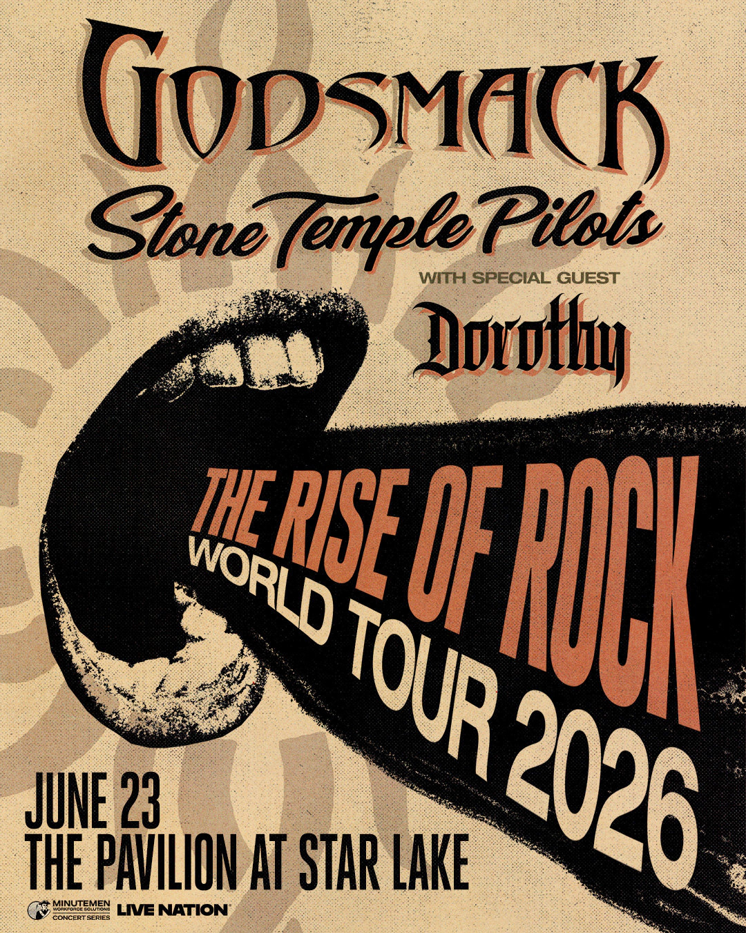 Win tickets to Godsmack at The Pavilion at Star Lake Burgettstown PA