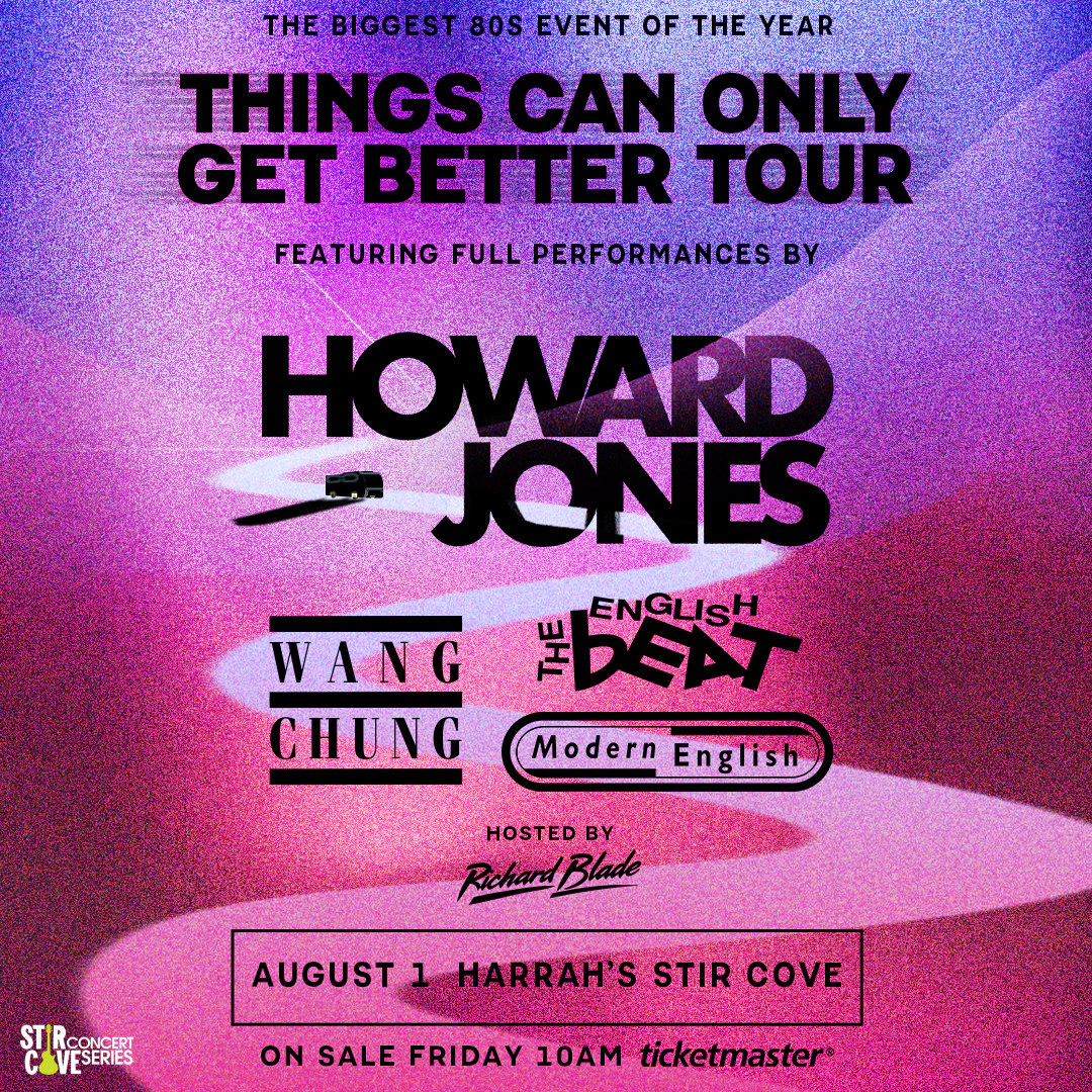 Win tickets to Howard Jones at Harrah