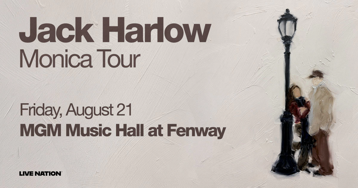 Win tickets to Jack Harlow at MGM Music Hall Boston MA