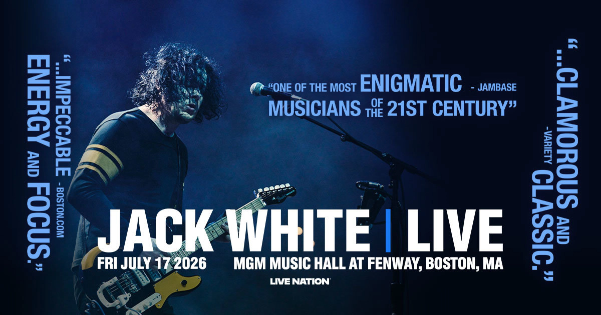 Win tickets to Jack White at MGM Music Hall Boston MA