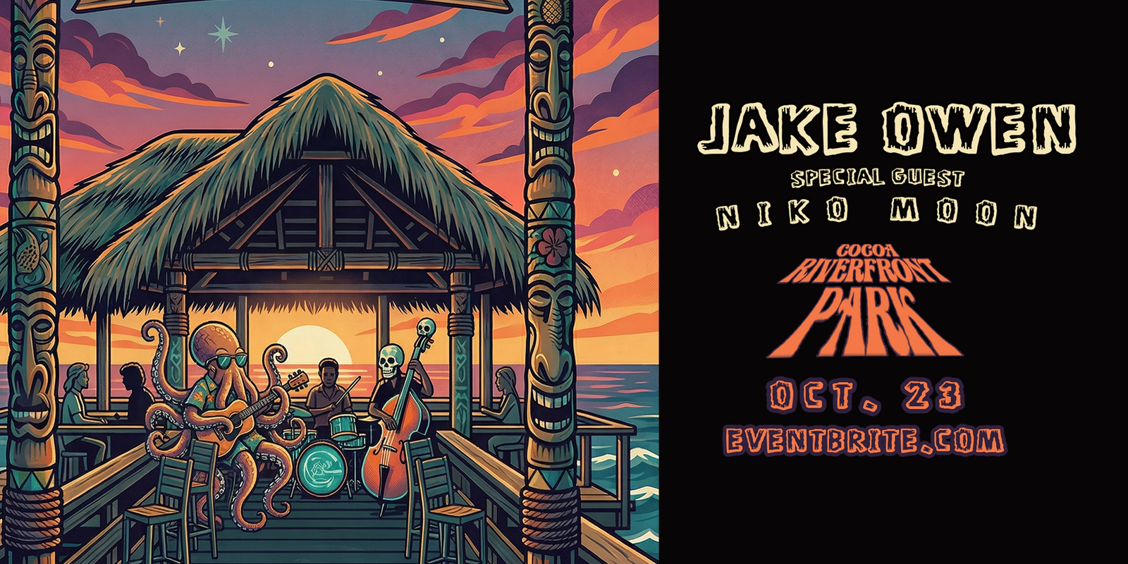 Win tickets to Jake Owen at Cocoa Riverfront Park Cocoa FL