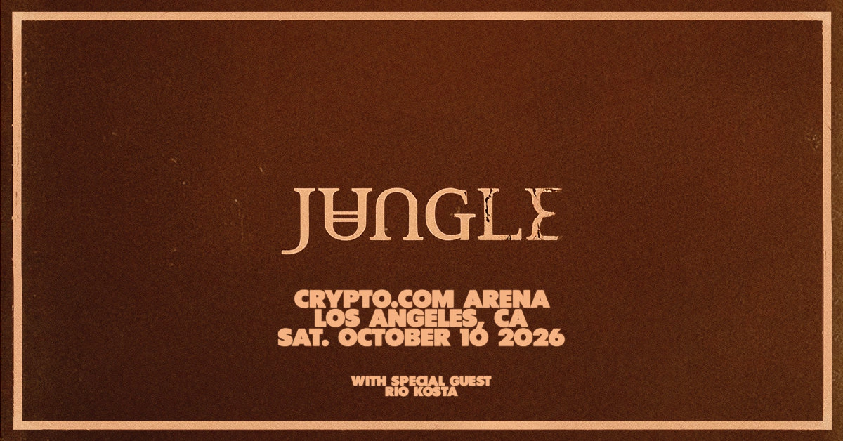 Win tickets to Jungle at Crypto Arena Los Angeles CA