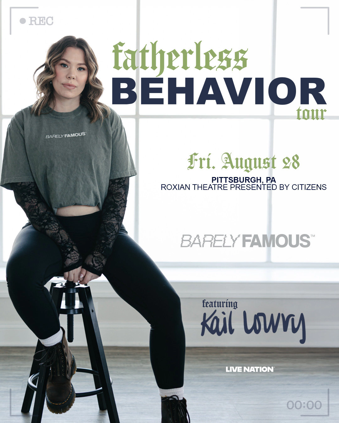 Win tickets to Kail Lowry at Roxian Theatre McKees Rocks PA
