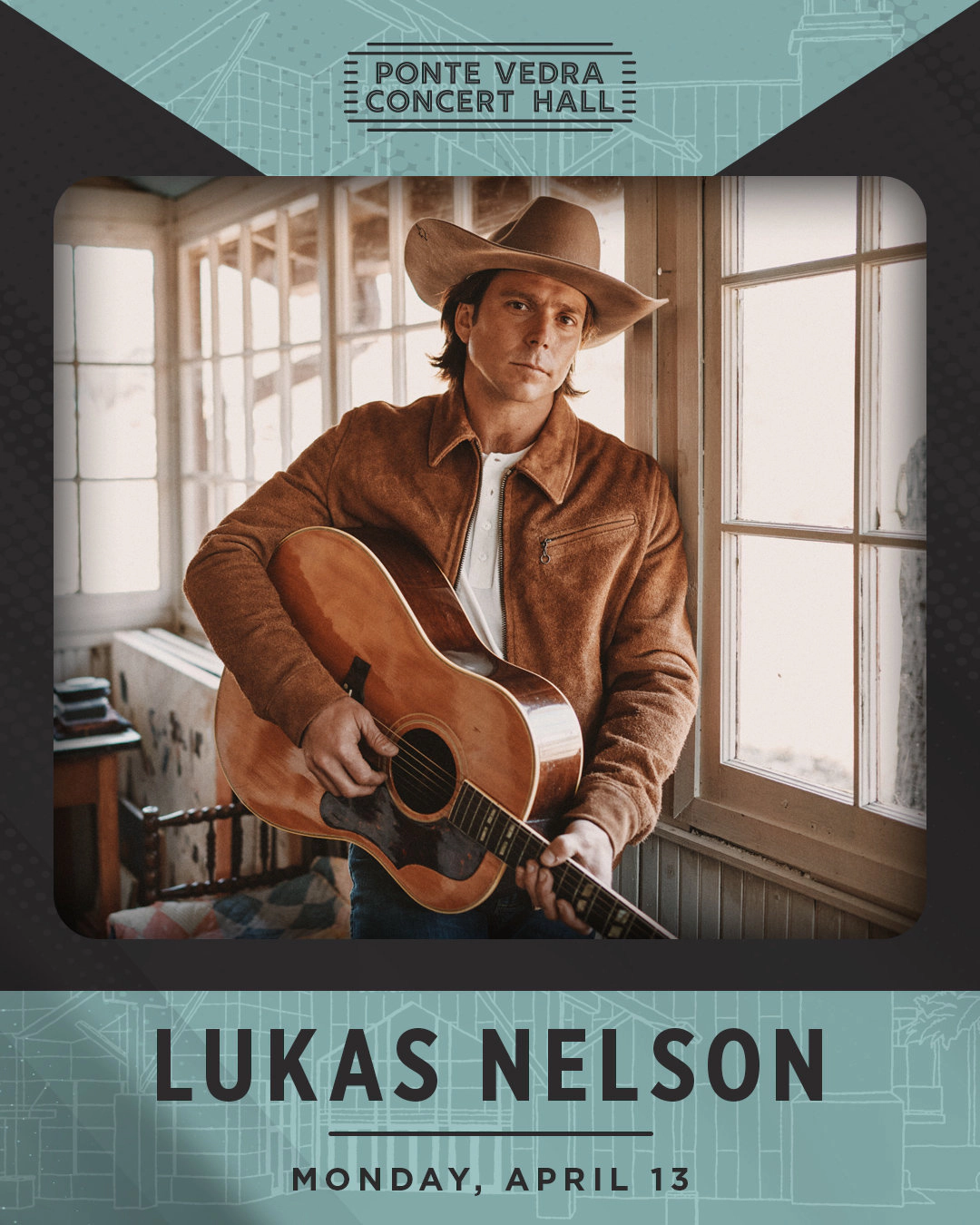 Win tickets to Lukas Nelson at Ponte Vedra Concert Hall Ponte Vedra Beach FL