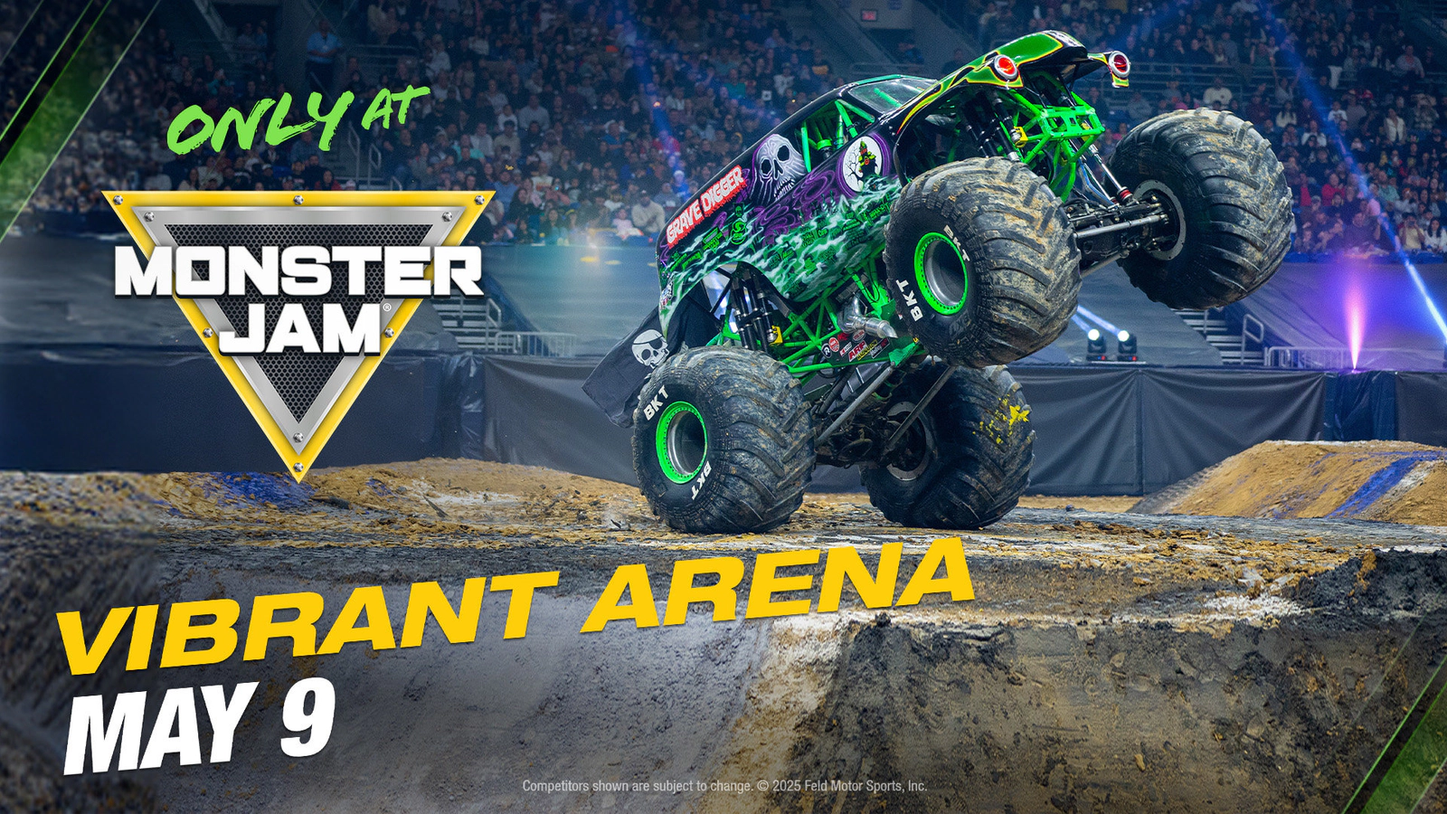 Win tickets to Monster Jam at Vibrant Arena Moline IL