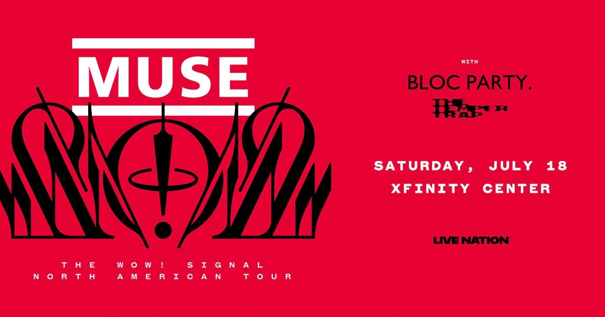Win tickets to Muse at Xfinity Center Mansfield MA