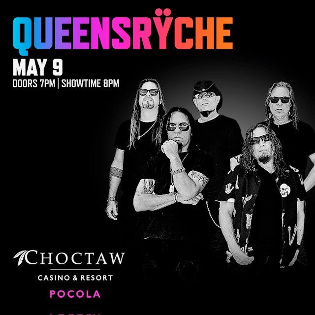 Win tickets to Queensrÿche at Choctaw Casino & Resort Durant OK